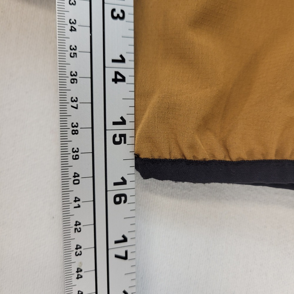Carhartt Anorak Jacket Boys Medium Brown Black OJ8572-B Force Hooded Windbreaker - Picture 7 of 8